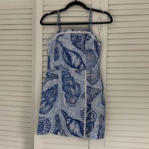 Lilly Pulitzer Blue Seashell Romper